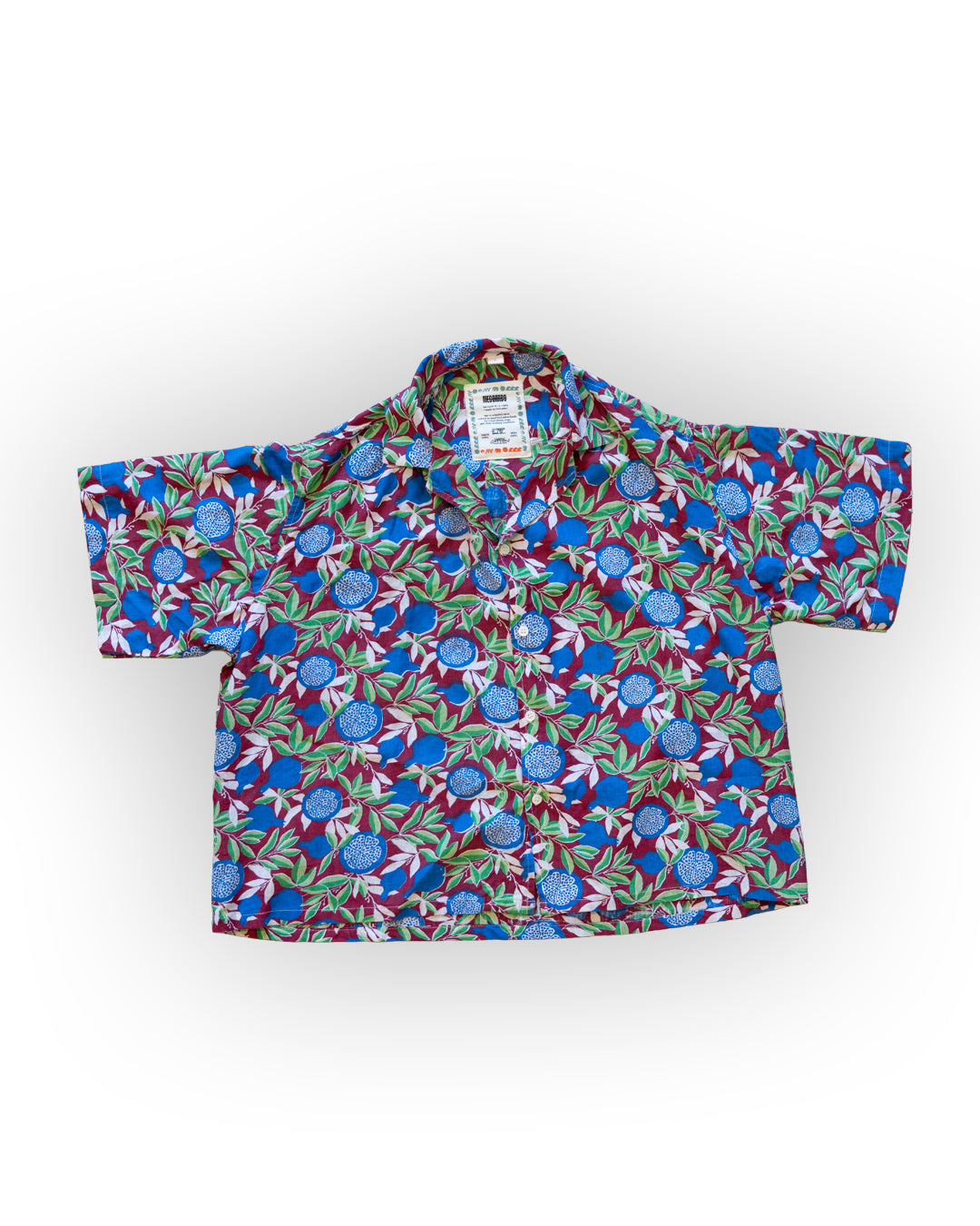 Baila Shirt Pomegranate blue/purple