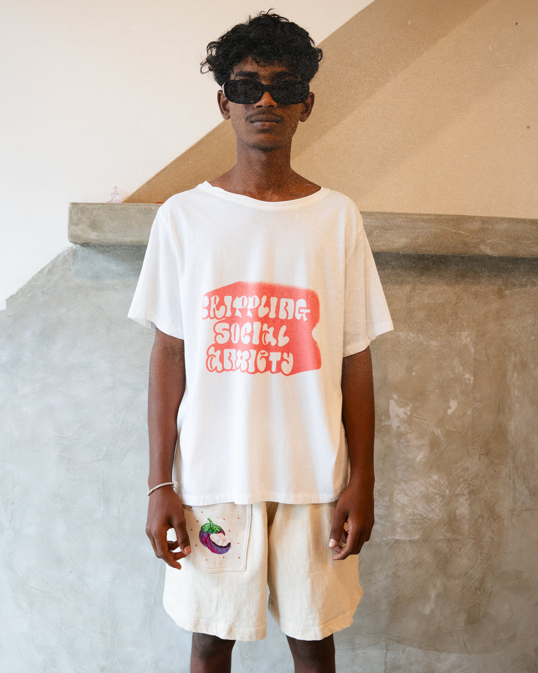 Crippling Social Anxiety Graphic T-Shirt