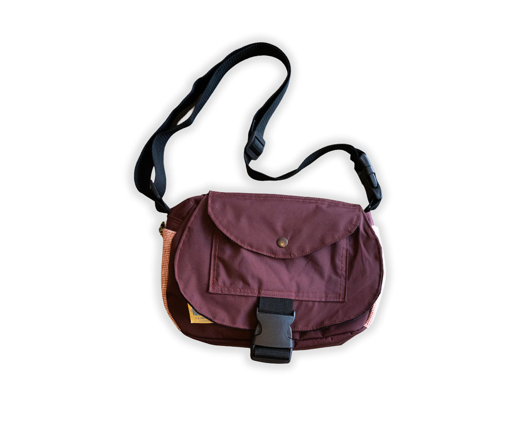 Deep Red Day Bag