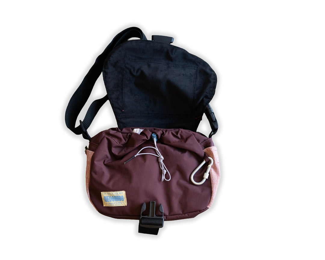 Deep Red Day Bag