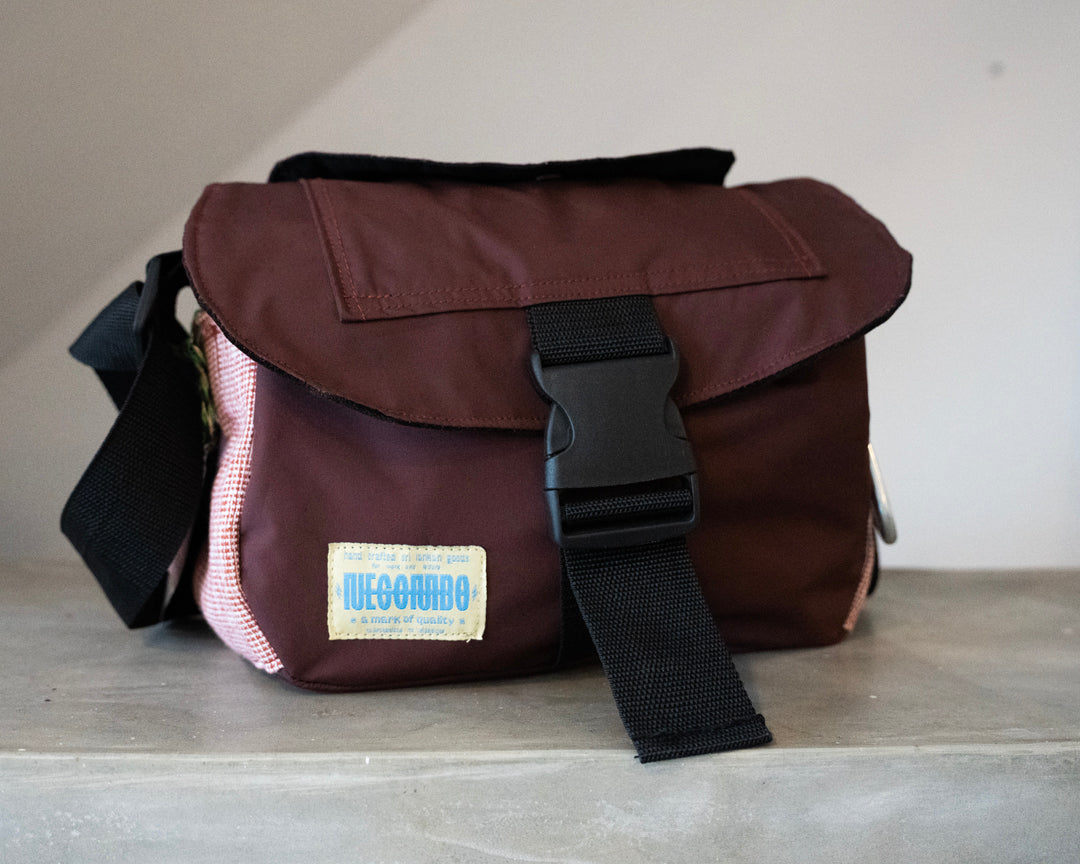 Deep Red Day Bag