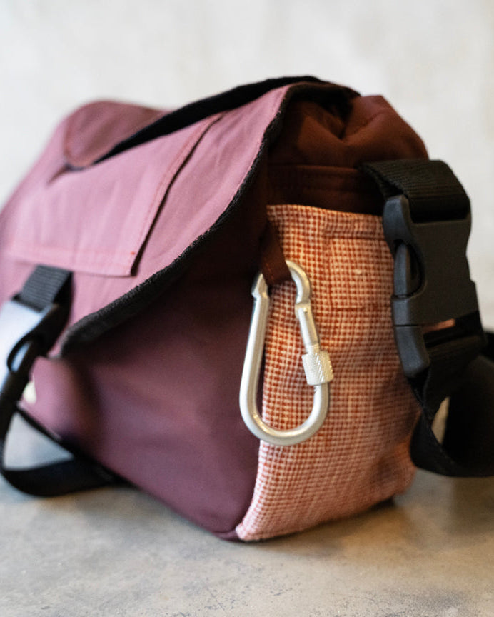Deep Red Day Bag