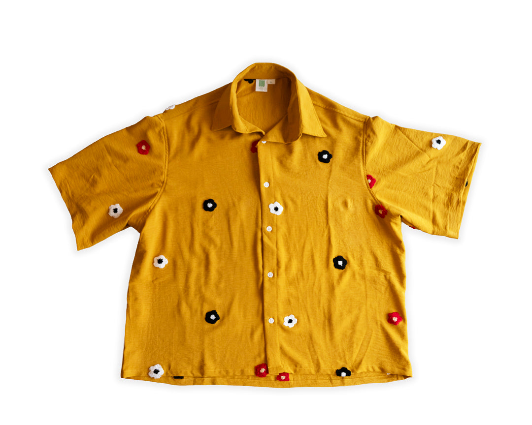 Flowers Yellow Siya Shirt
