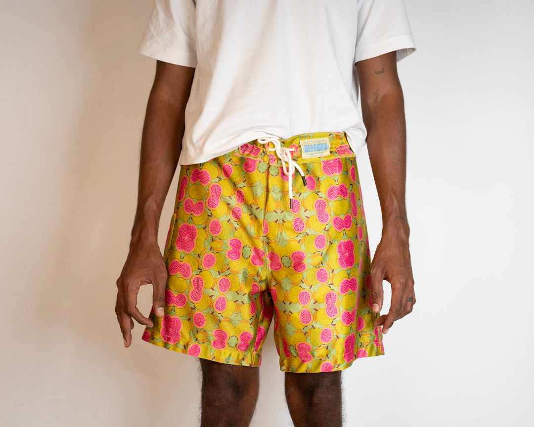 Guava Print Surf Short
