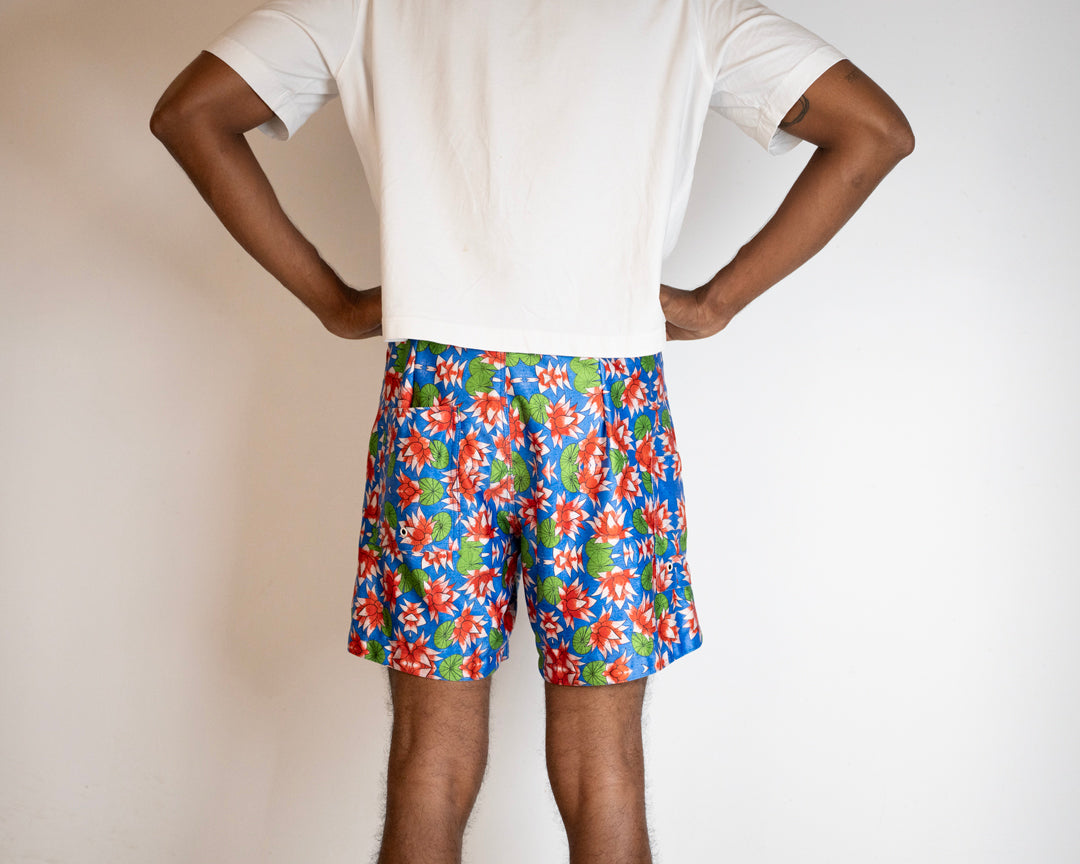 Nelum Print Surf Short