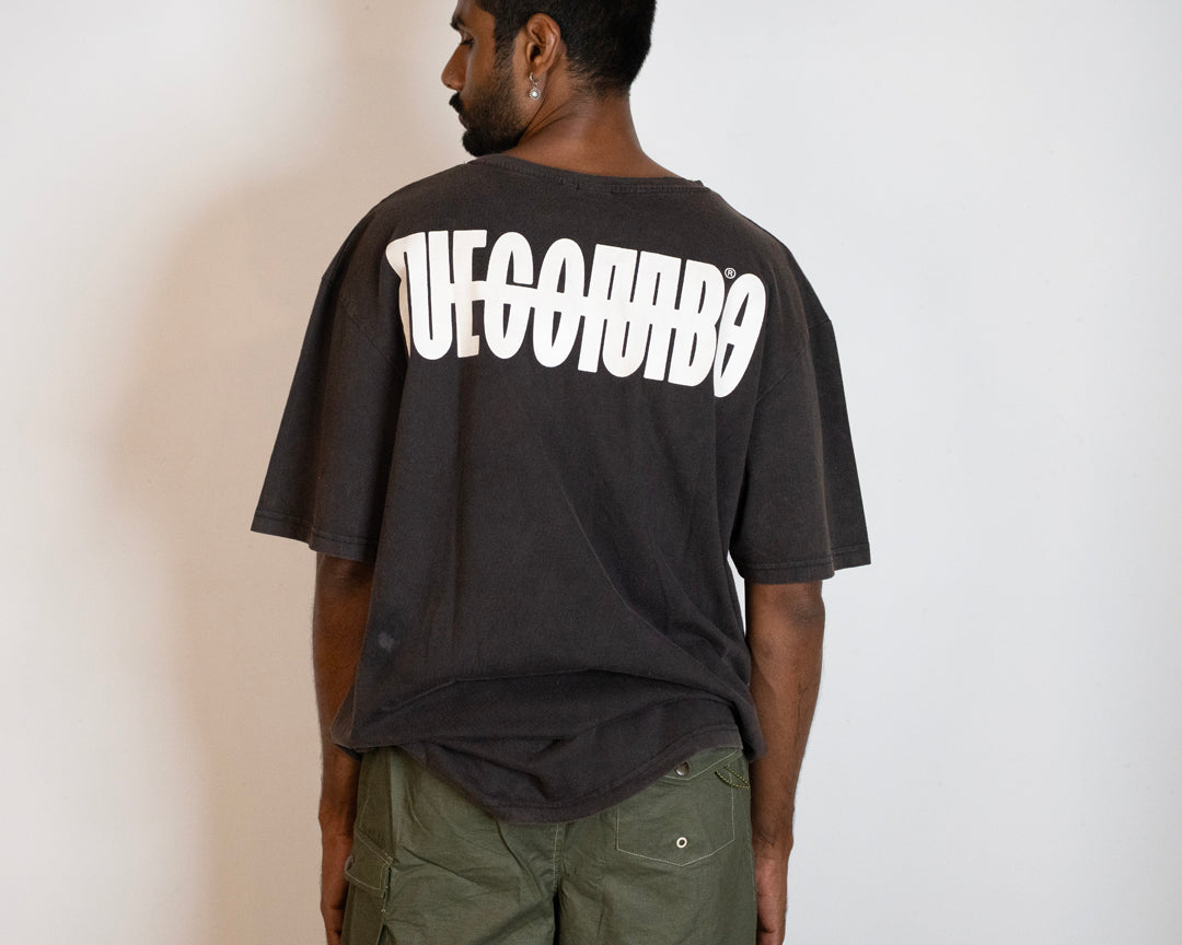 Monkeys Acid Wash Graphic T-shirt