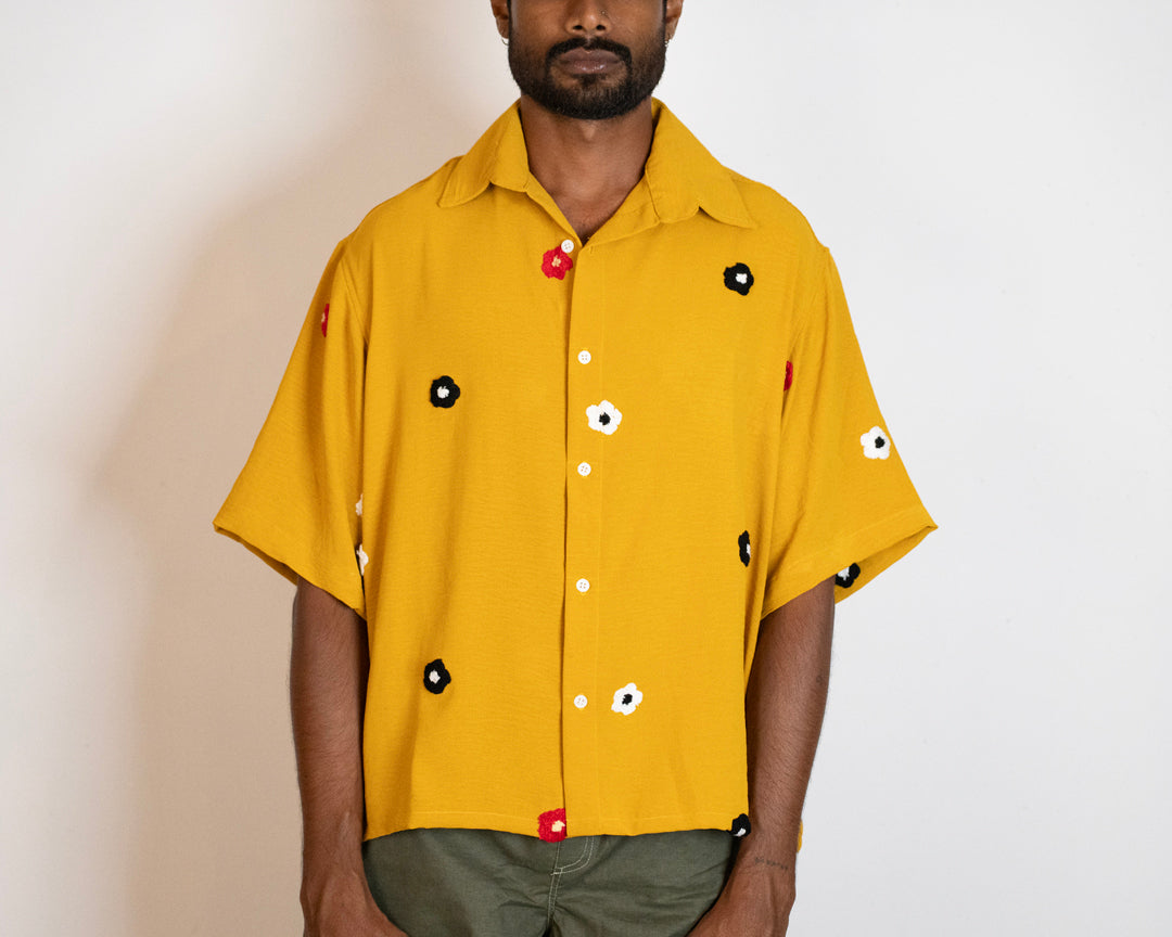 Flowers Yellow Siya Shirt