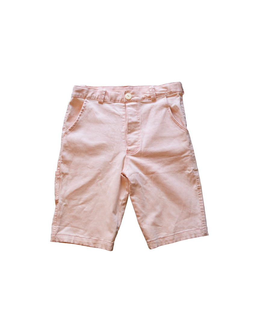 Carpenter 3/4 Short Twill Peach