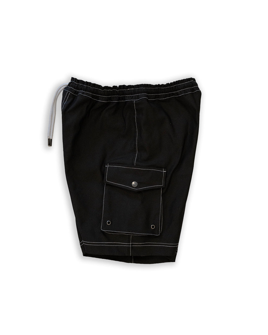 Bored Surf Short Black