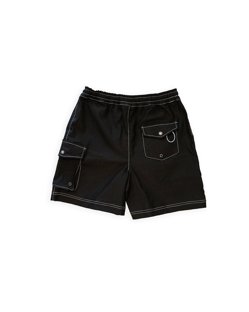 Bored Surf Short Black