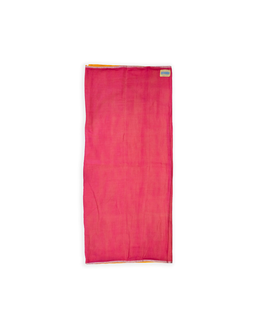 Cashmere Sarong Orange/Hibiscus