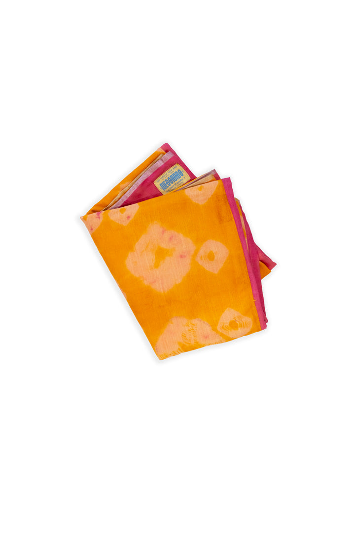 Cashmere Sarong Orange/Hibiscus