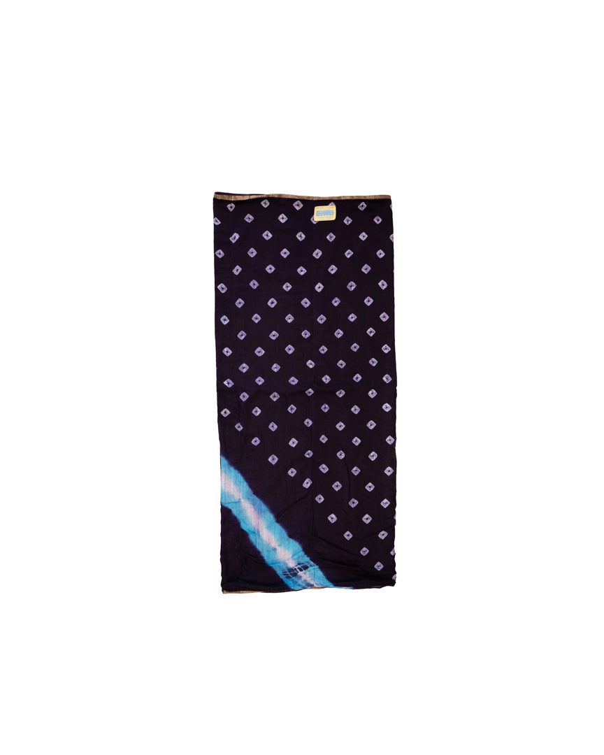 Cashmere Sarong Deep Ocean Blue