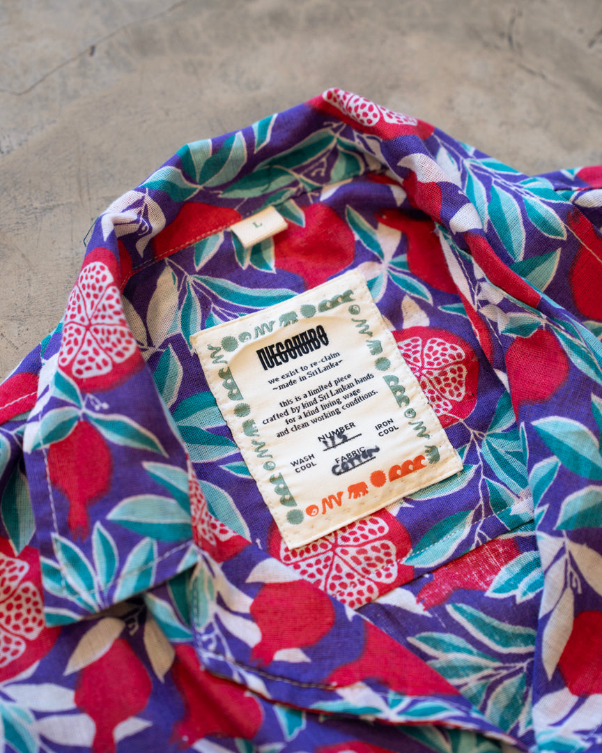 Baila Shirt Pomegranate red/purple