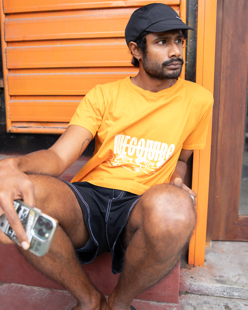 Dreadman Graphic Tee Orange