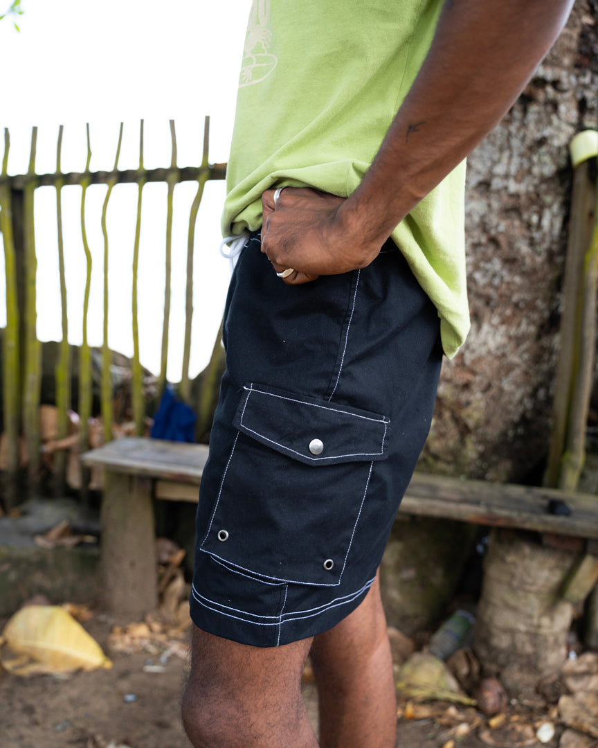 Bored Surf Short Black