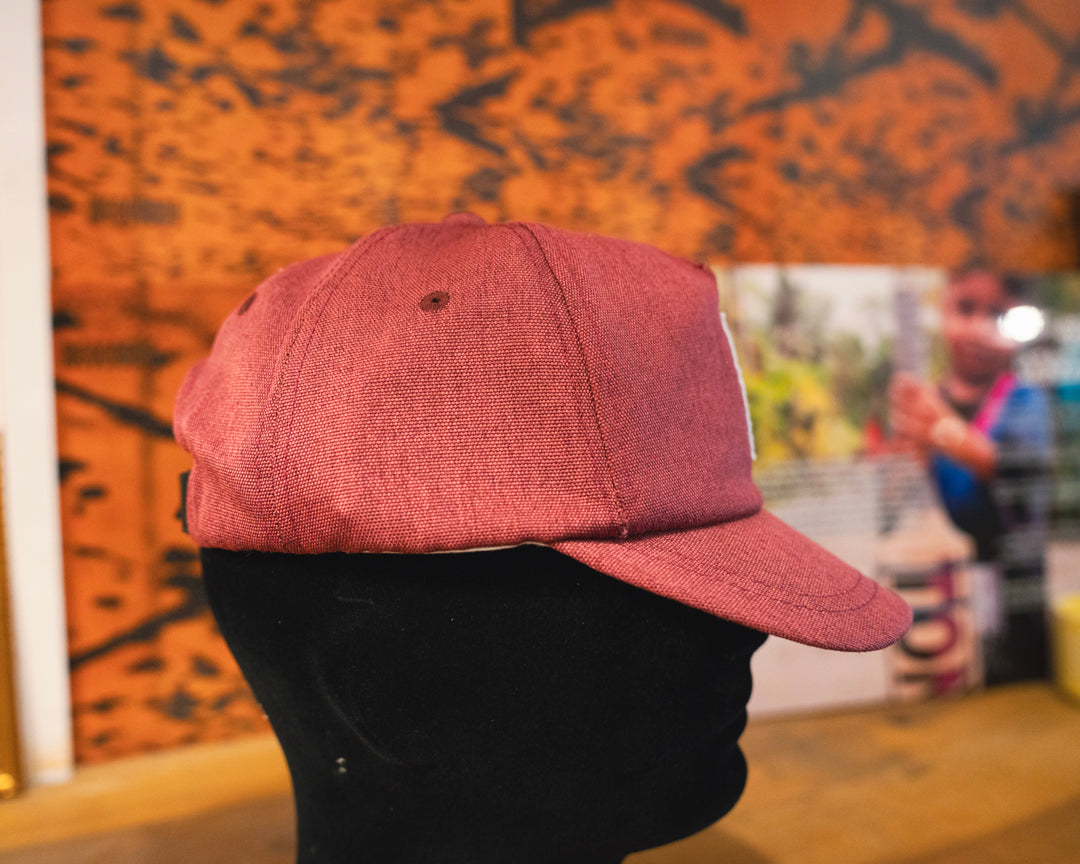 Emblem Cap Burgundy