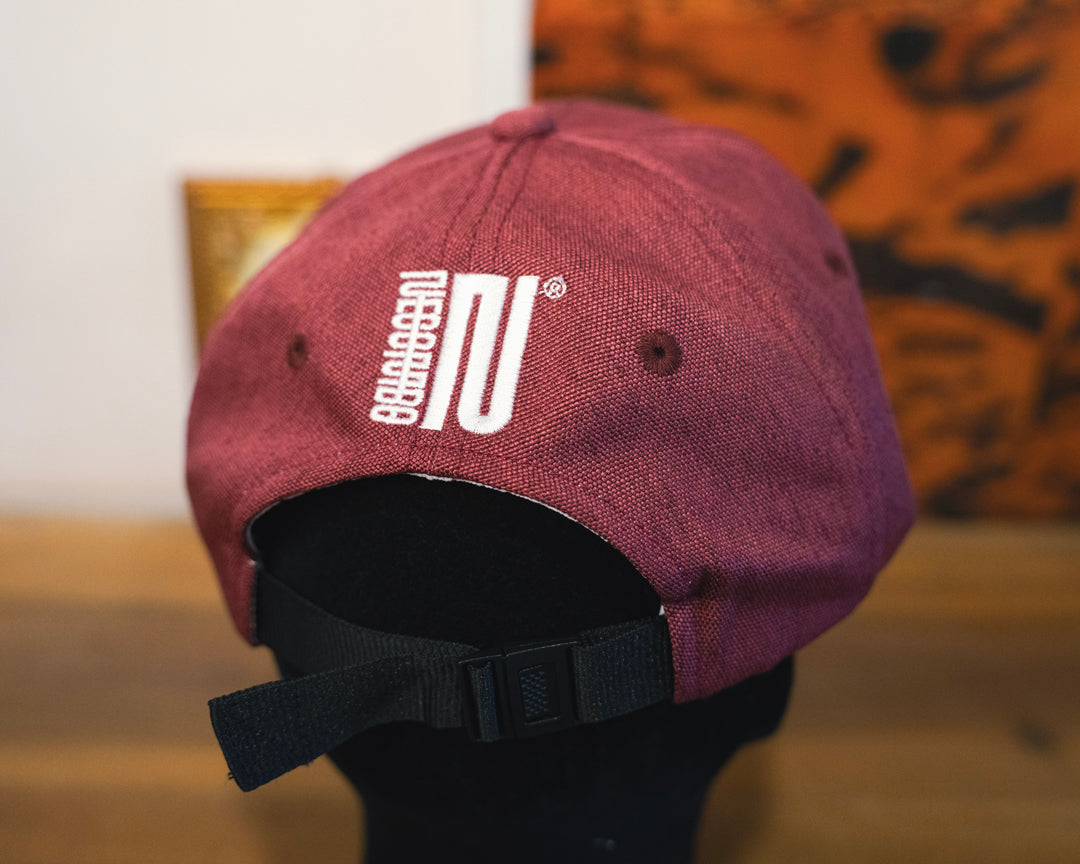 Emblem Cap Burgundy