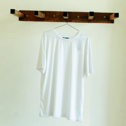 Staple tee - white (2 pack)