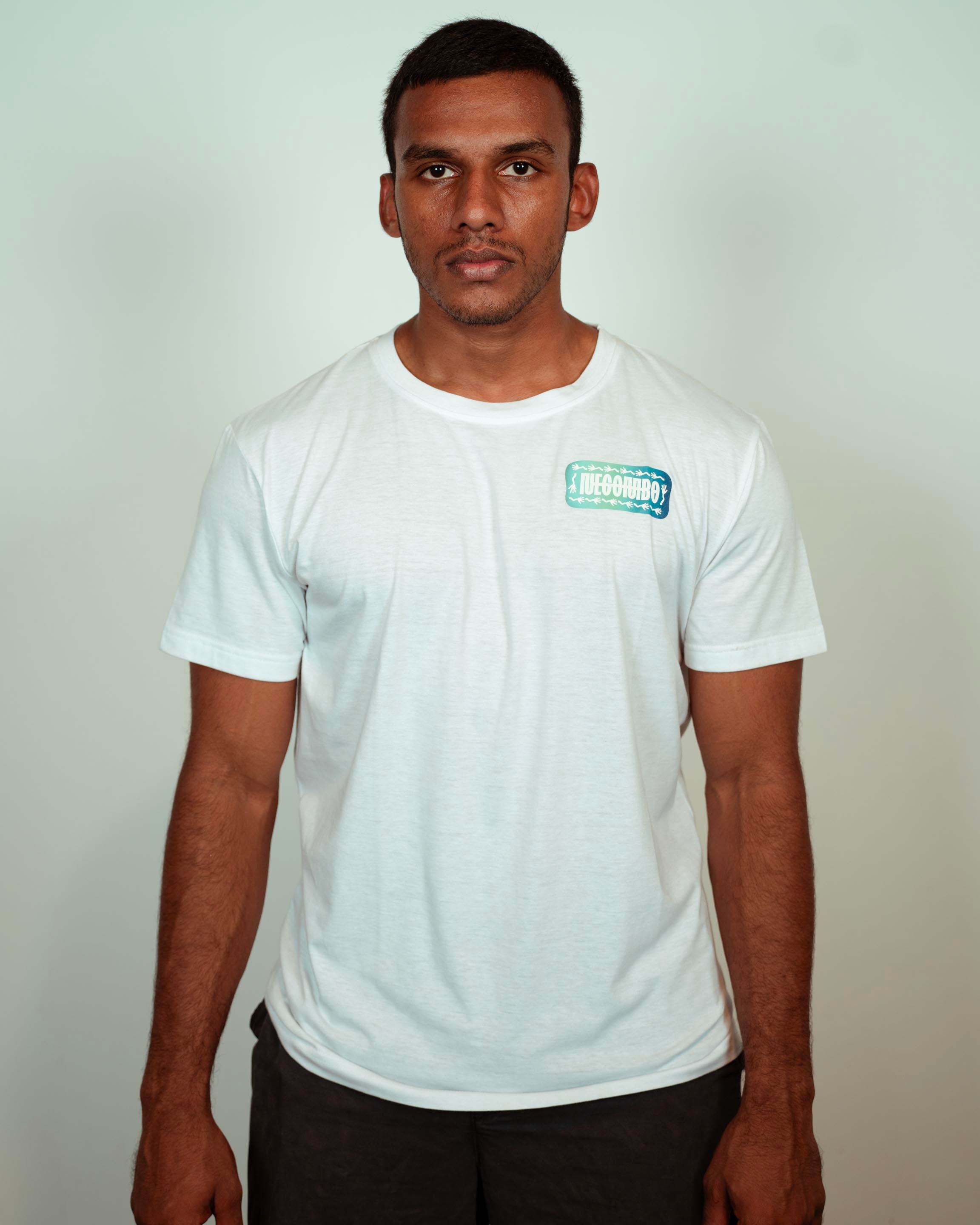 Para Dice Graphic T-Shirt White