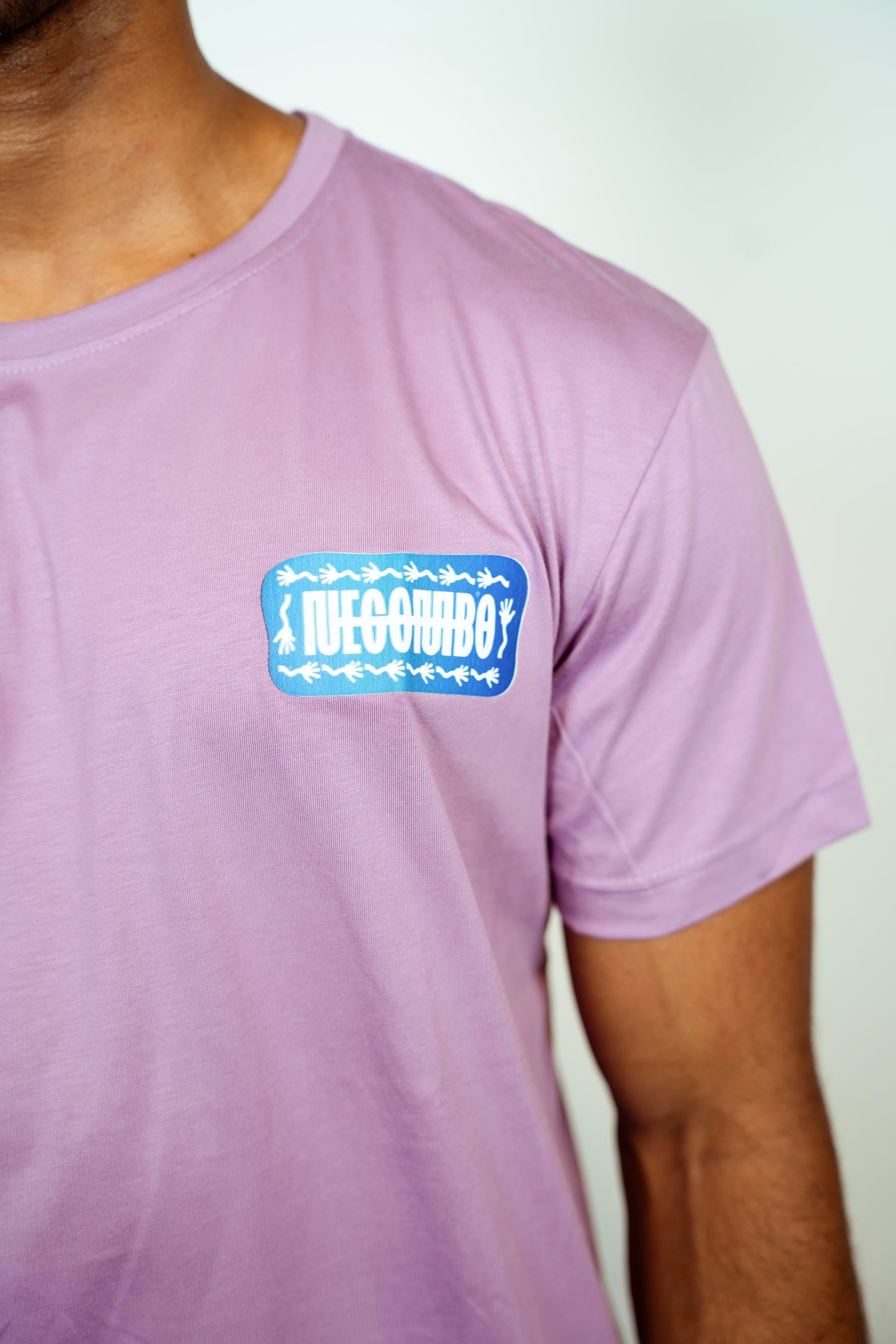Para Dice Graphic T-Shirt Purple