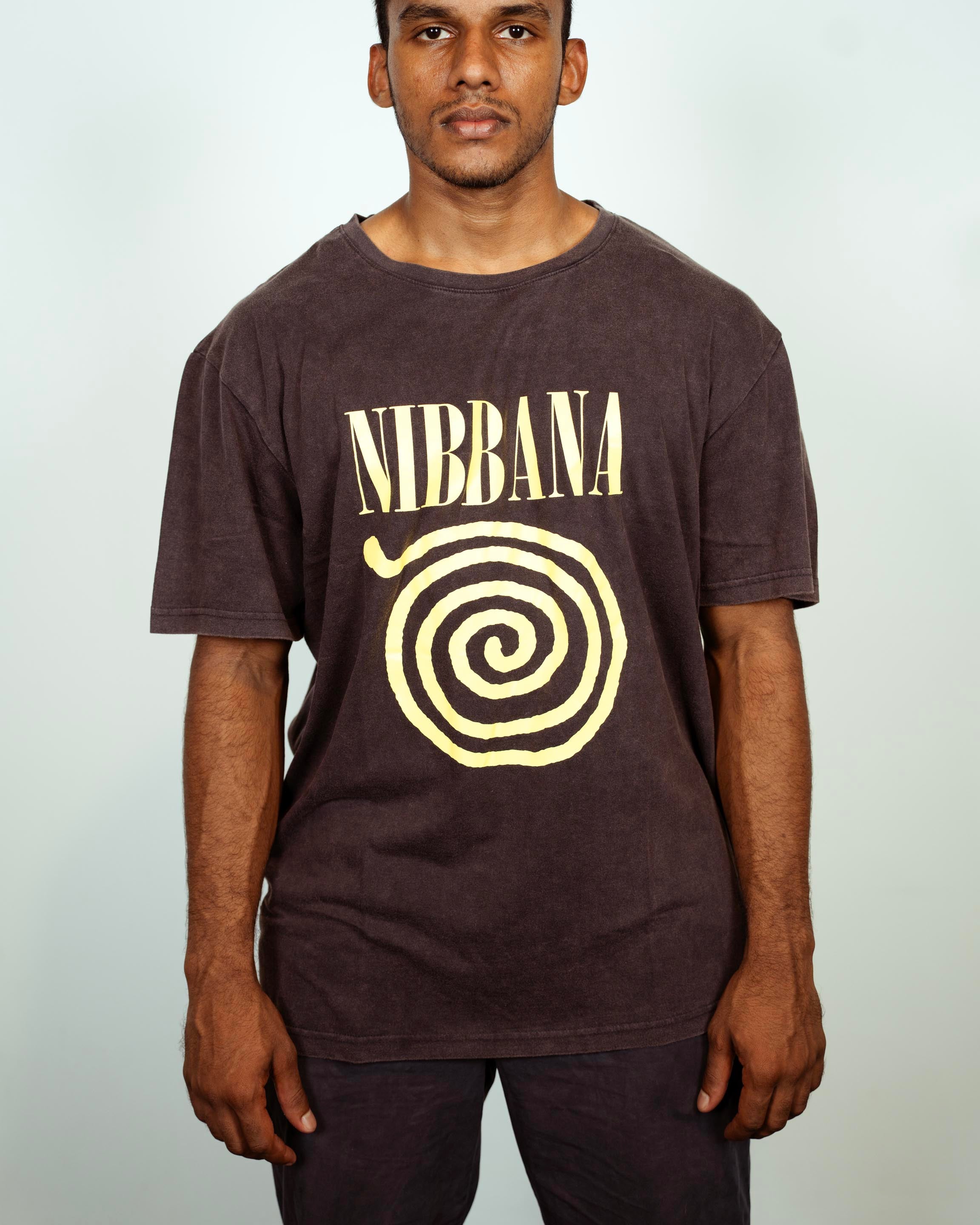 Nibanna Acid Wash Graphic Tee