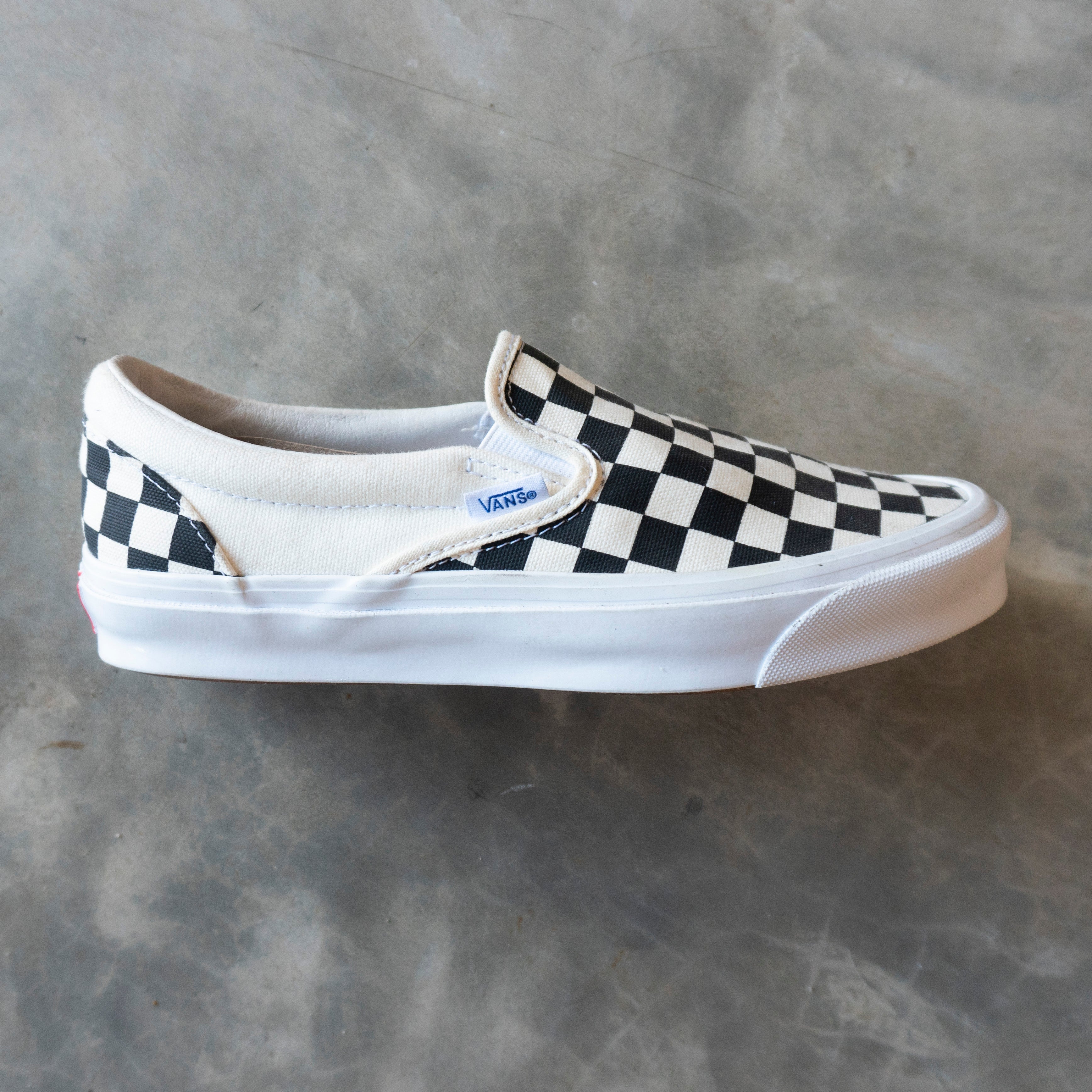 Vans vault OG era slip on - checkerboard