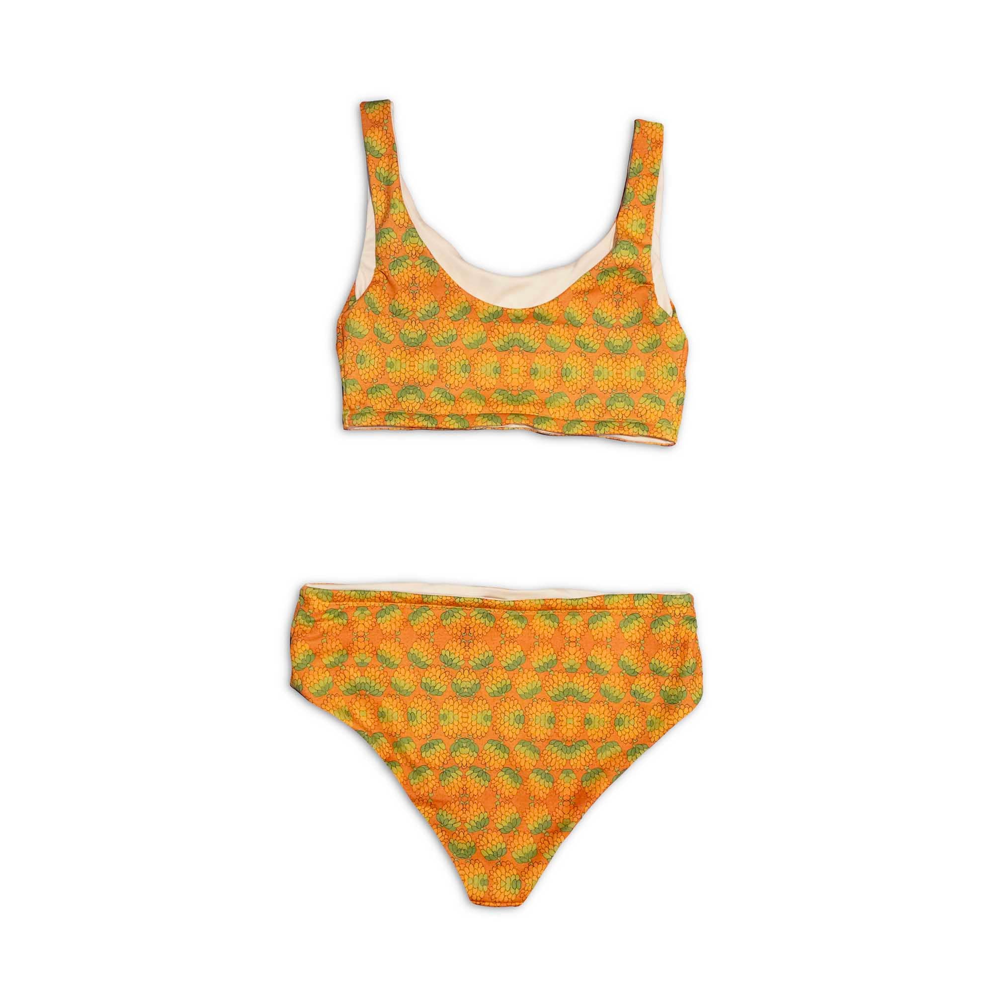 Banana Print Surf Bikini