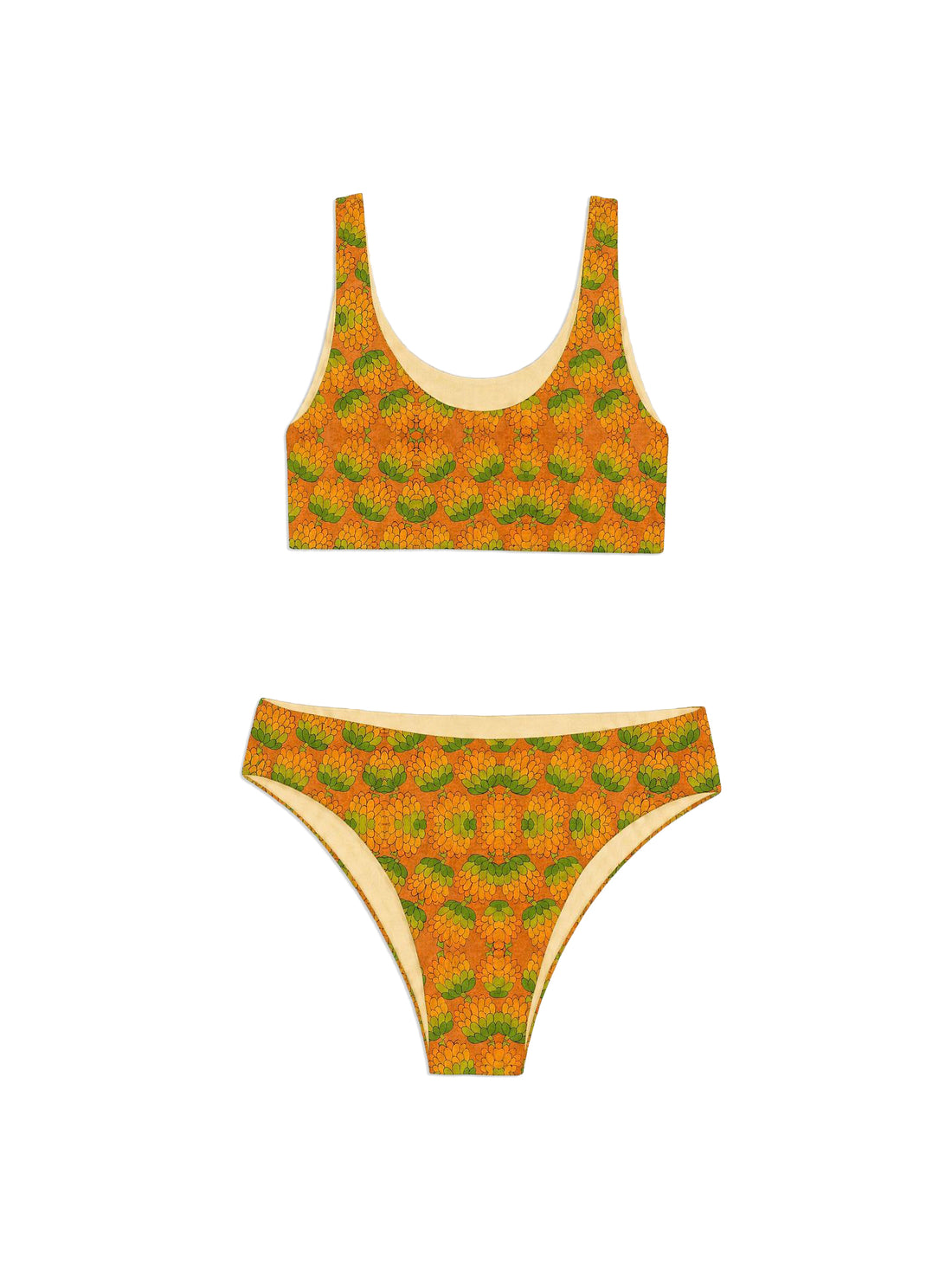 Kolikuttu Print Surf Bikini