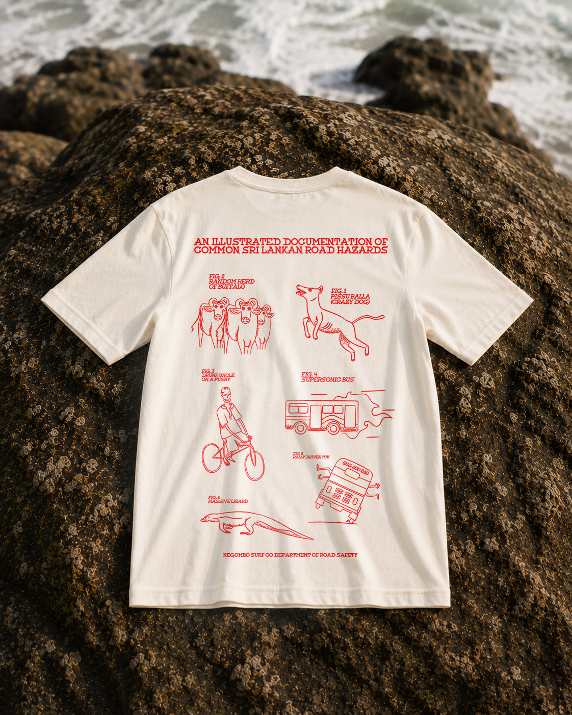 Road Hazards Graphic T-Shirt