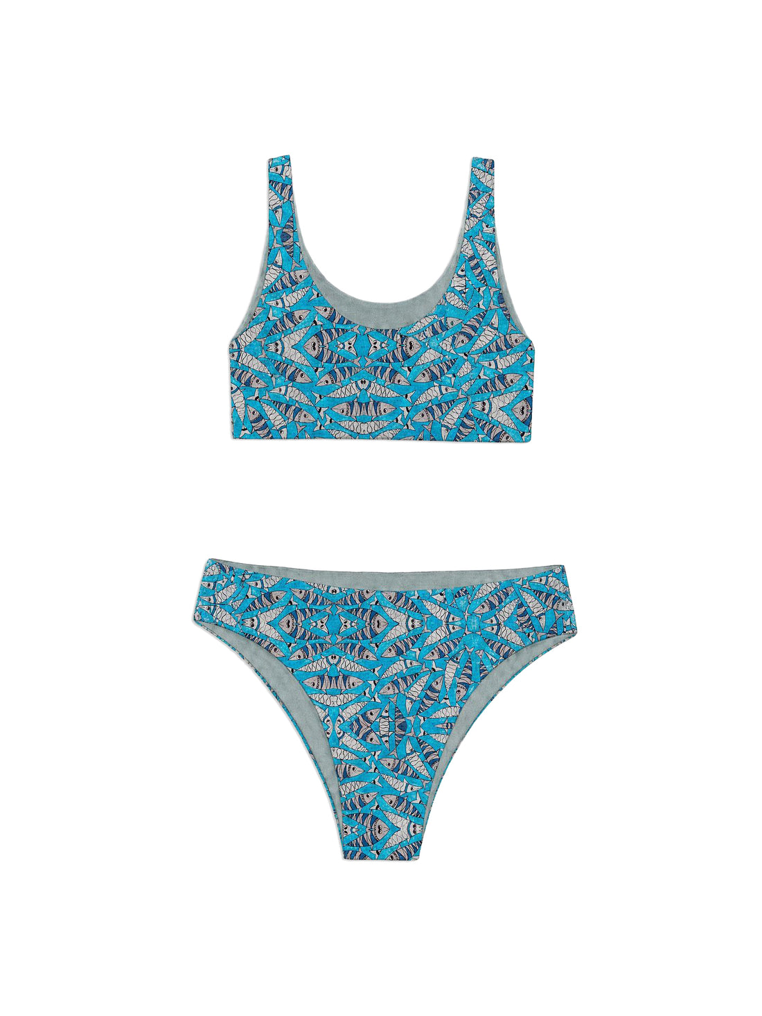 Podi Malu Print Surf Bikini
