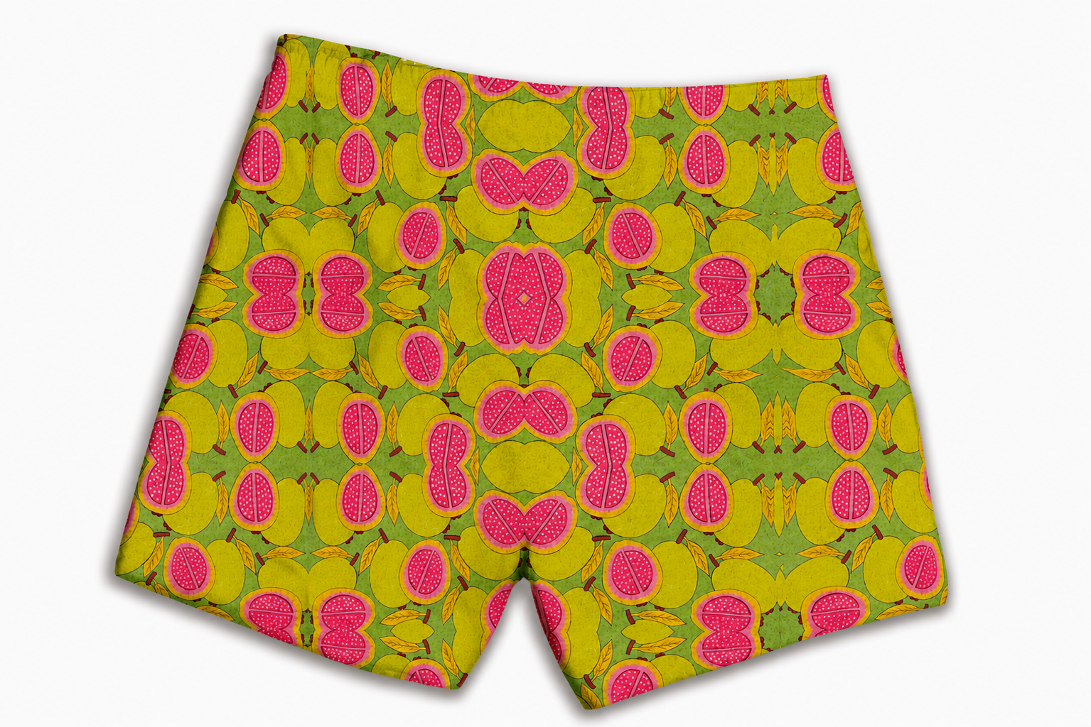 Guava Print Surf Short