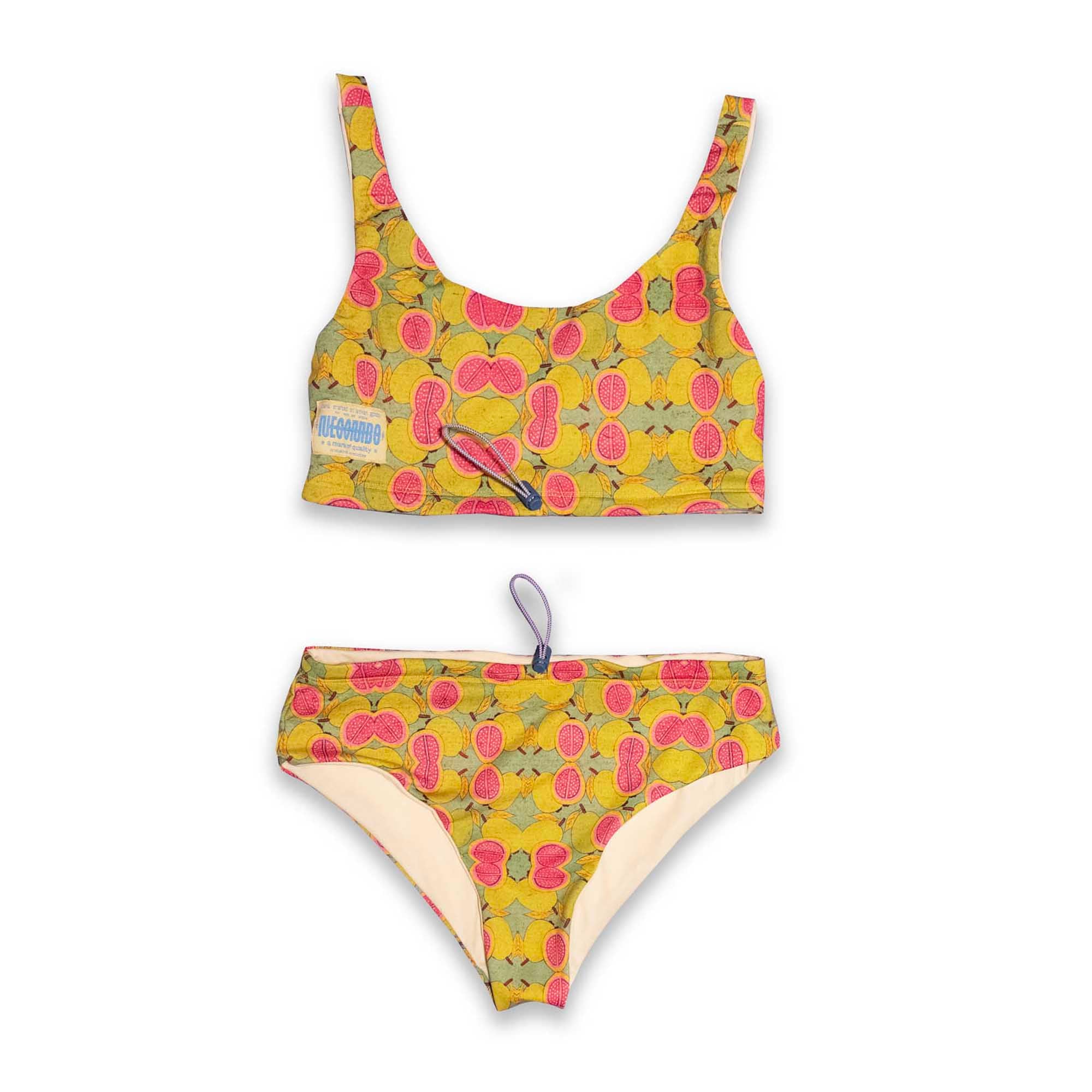 Guava Print Surf Bikini