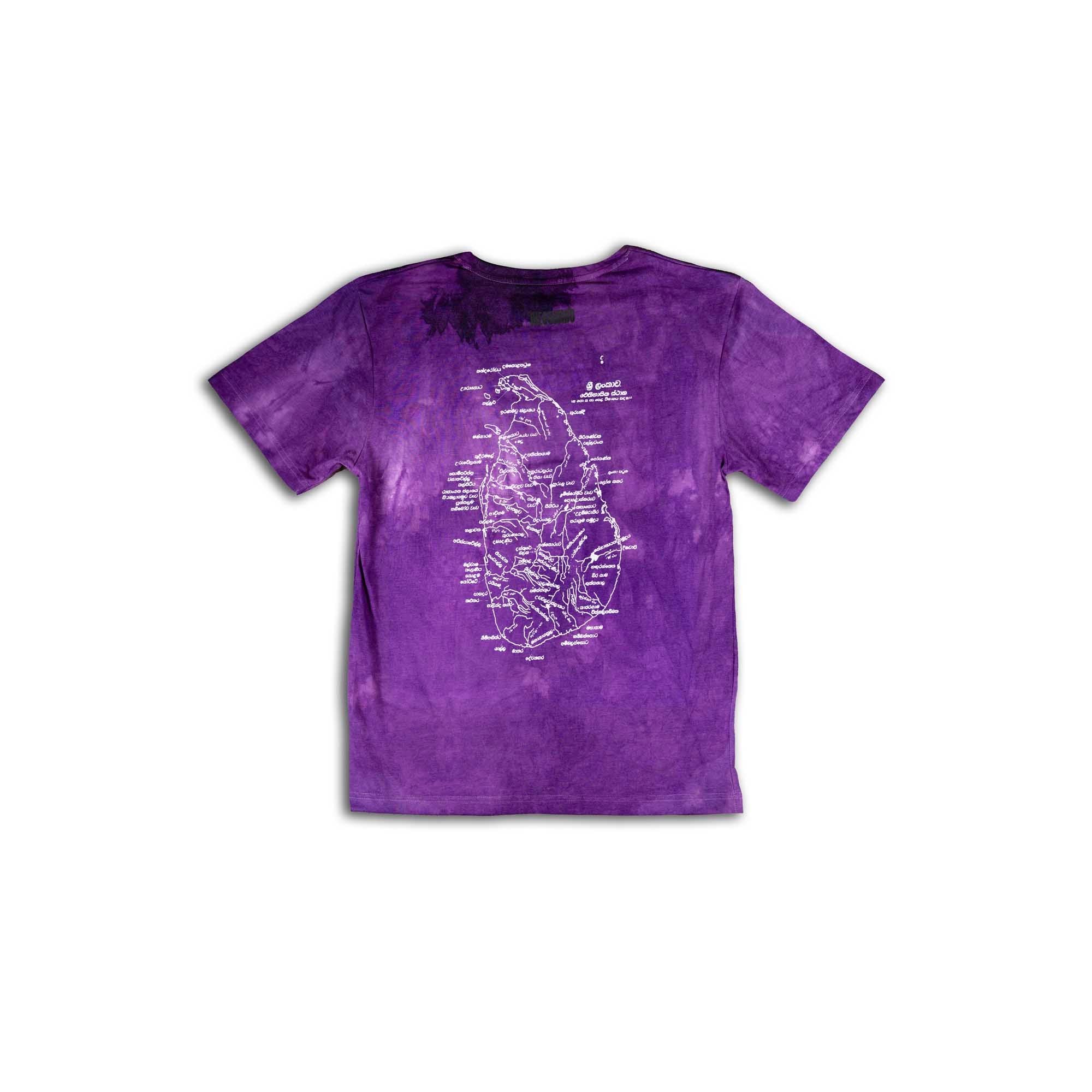 It's Not Bali Graphic T-Shirt Purple Overdye