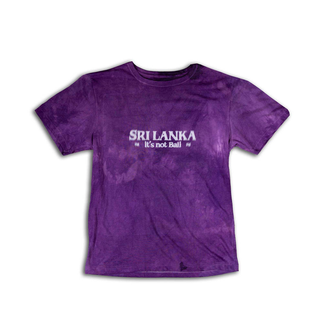 It's Not Bali Graphic T-Shirt Purple Overdye