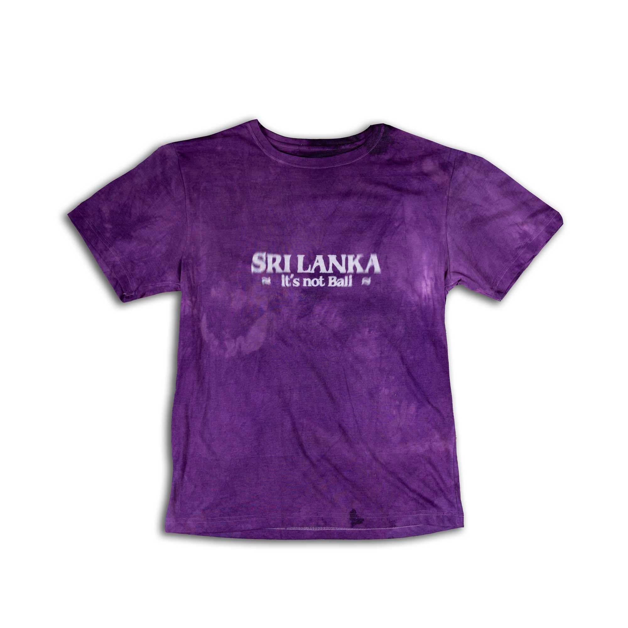 It's Not Bali Graphic T-Shirt Purple Overdye