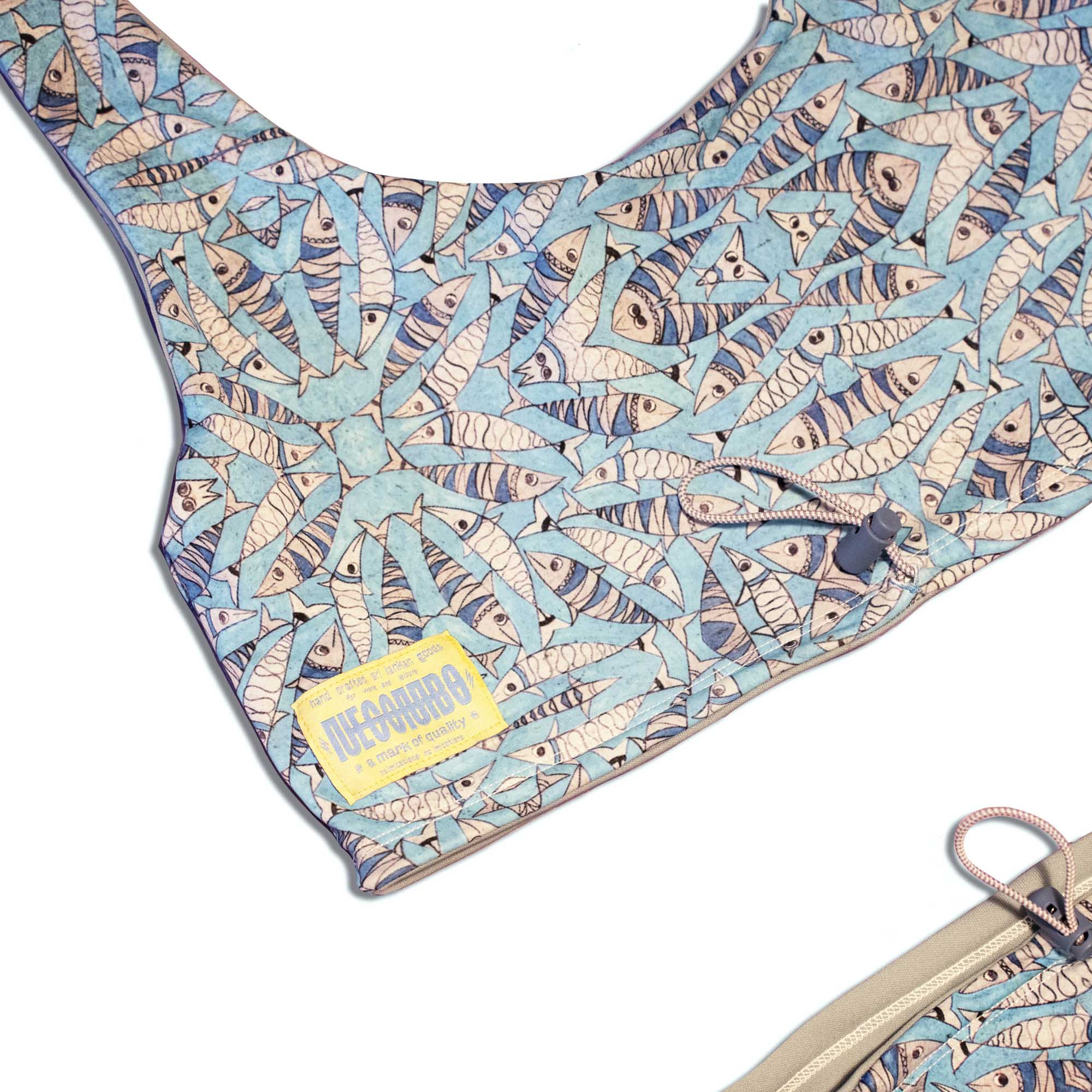 Fish Print Surf Bikini