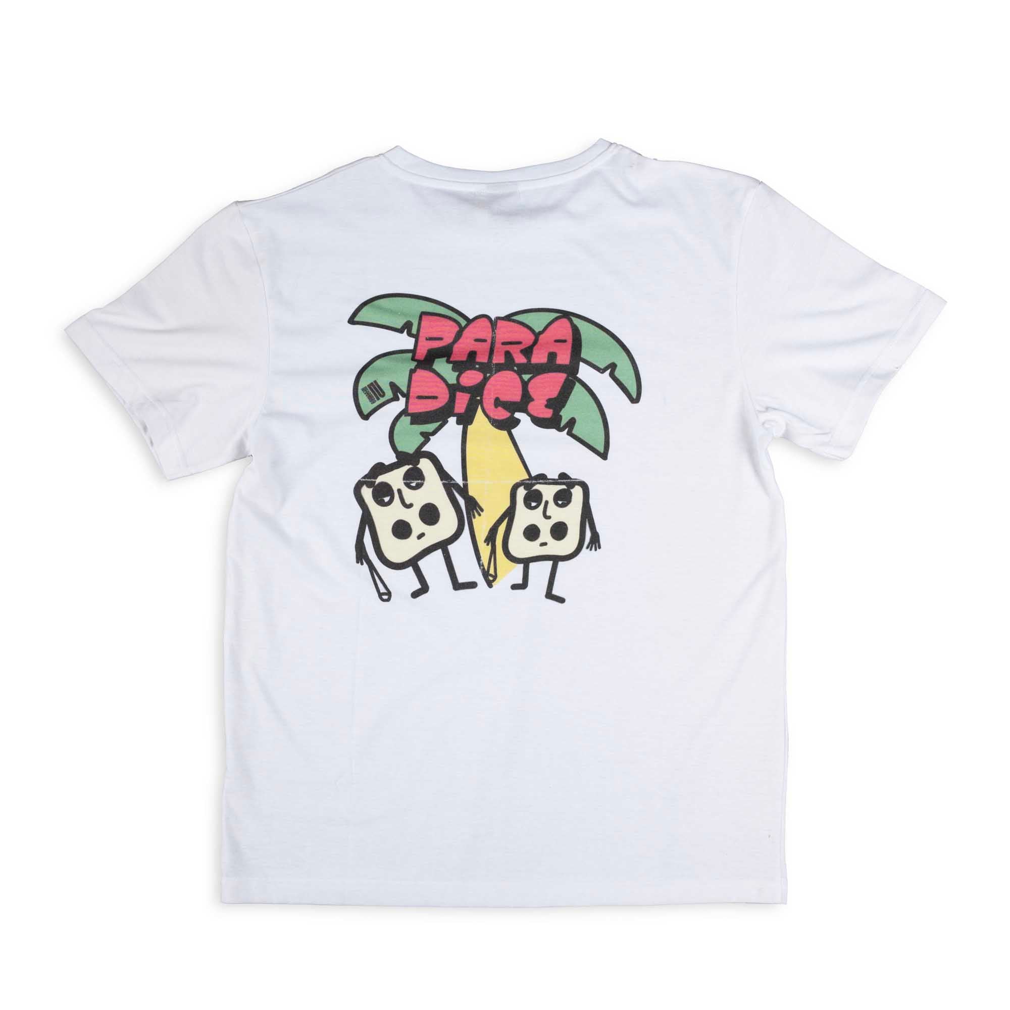 Para Dice Graphic T-Shirt White