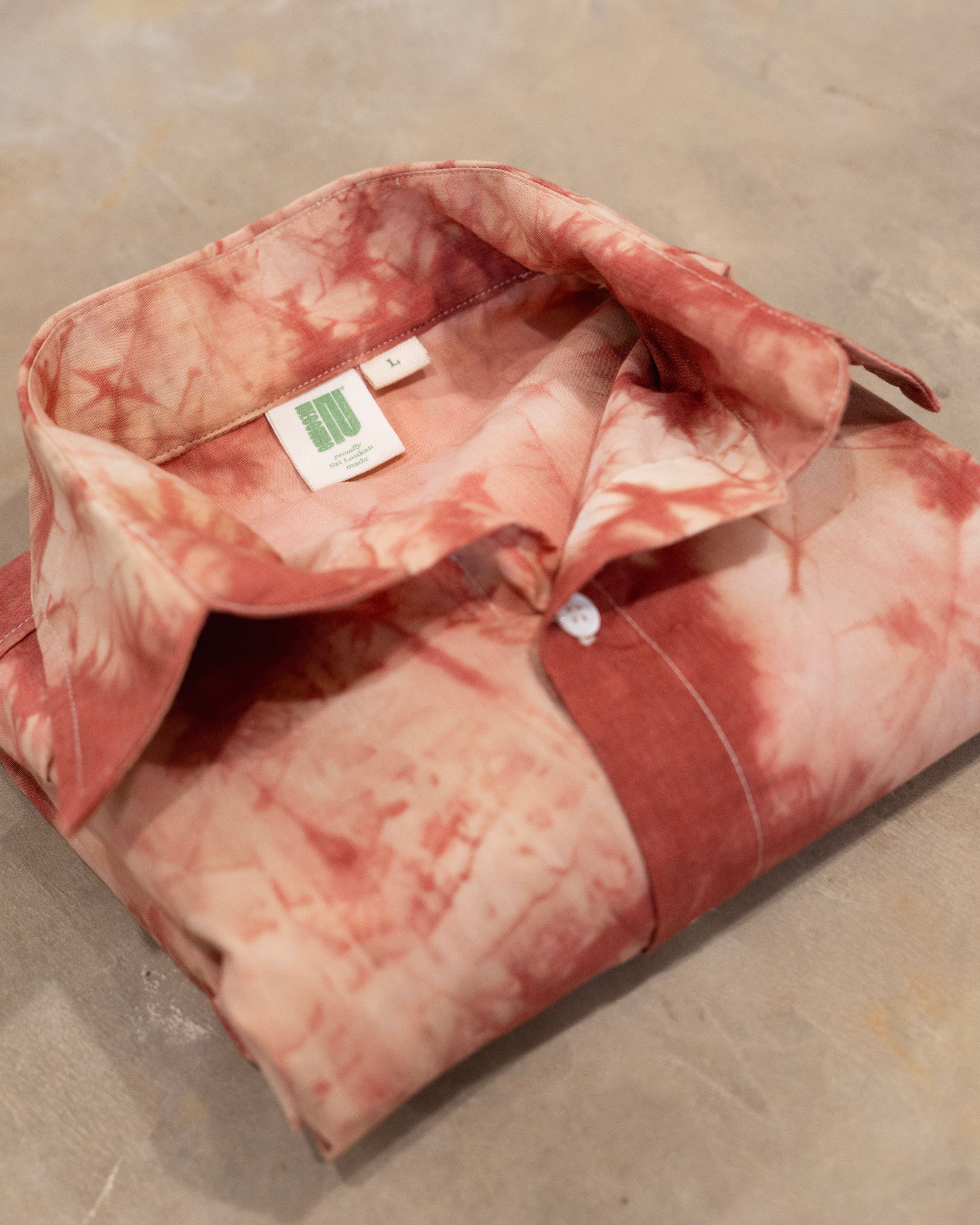 Siya Shirt Tie Dye Red